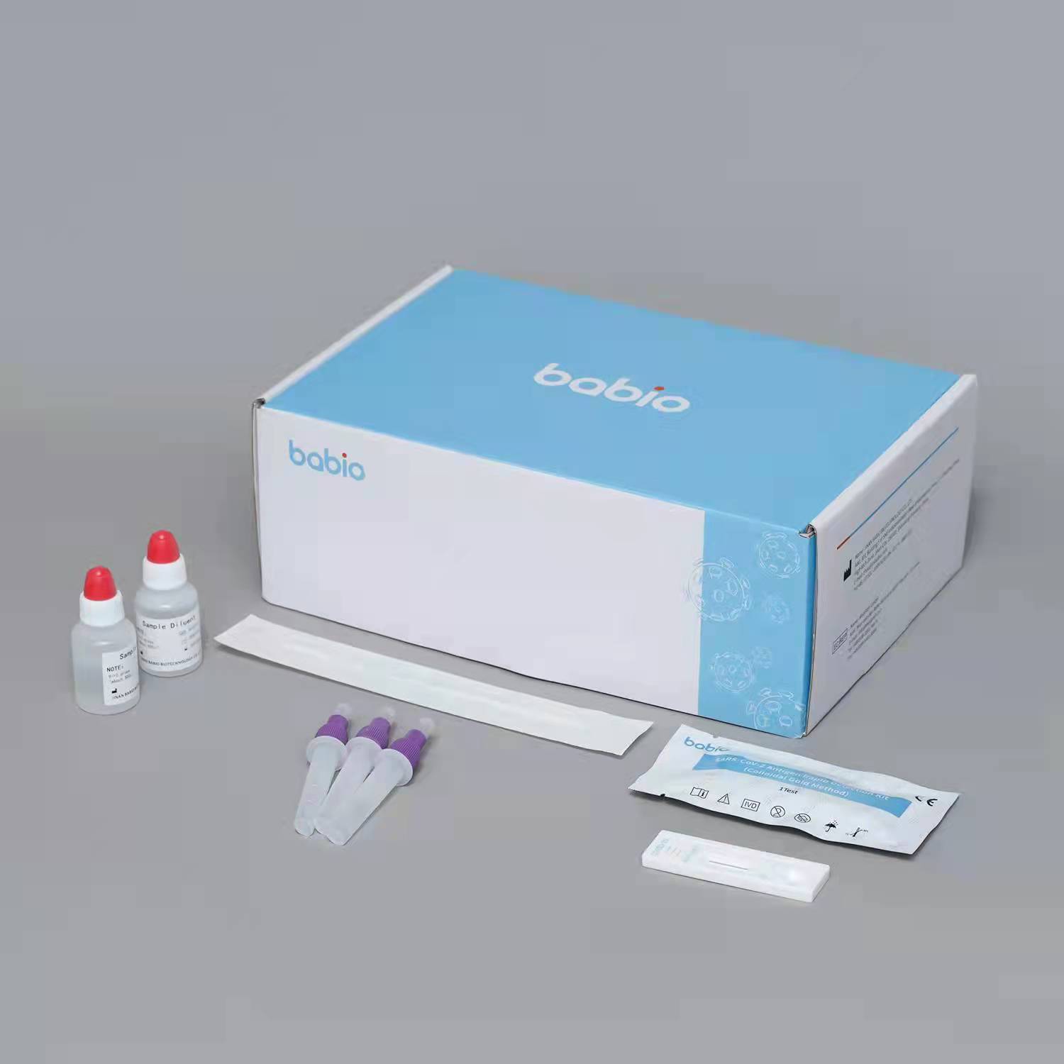 Какви са стъпките на теста на Baibo Antigen Detection Kit?